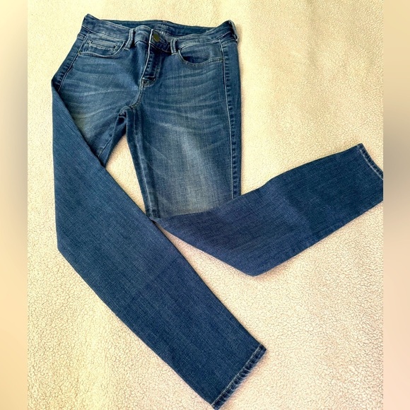 a.n.a 29/8 Distressed Women’s Denim Jeggins, Mid-Rise 5 pocket jeans - Picture 1 of 11